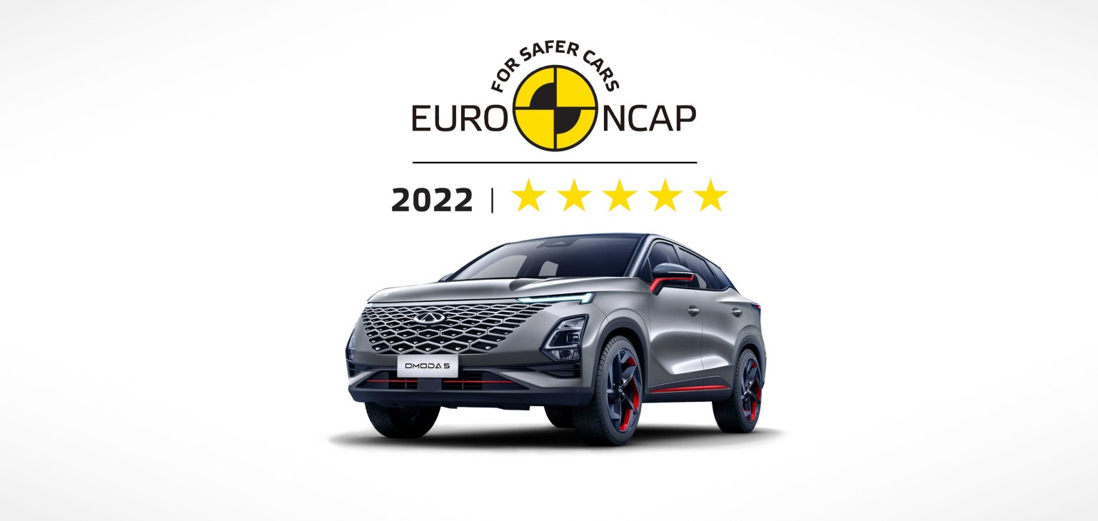 OMODA 5 osvaja najvišu Euro NCAP ocjenu